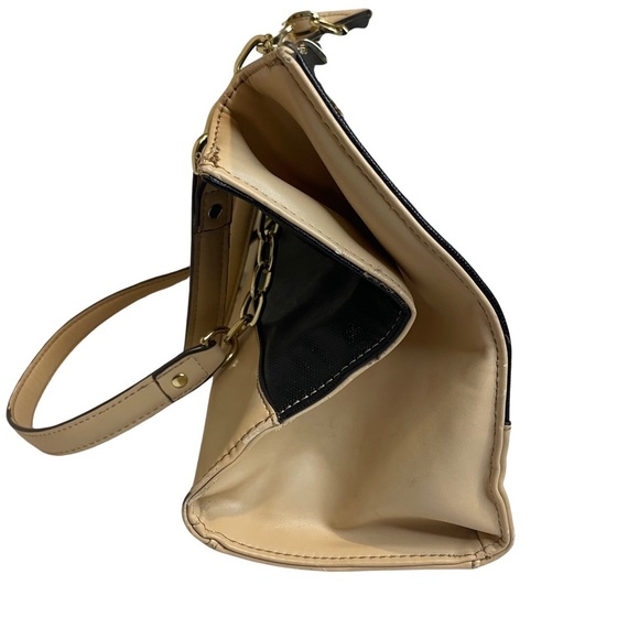 Anne Klein Black and Tan purse with straps PRELOVED see photos - Picture 5 of 13